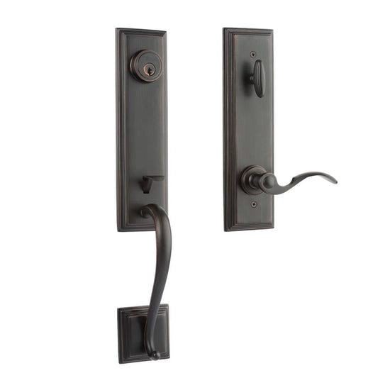 Seine Entry I/C w/Flutto Lever VB BP in Venetian Bronze