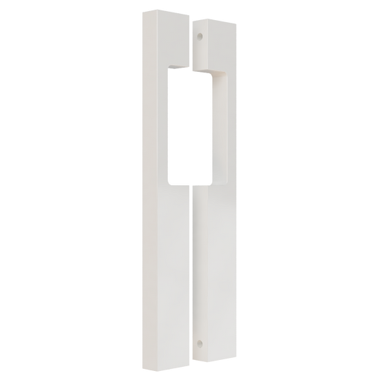 Pair Blade Pull 20mm wide x 50mm projection with cut out 600mm in Powder Coat Colour