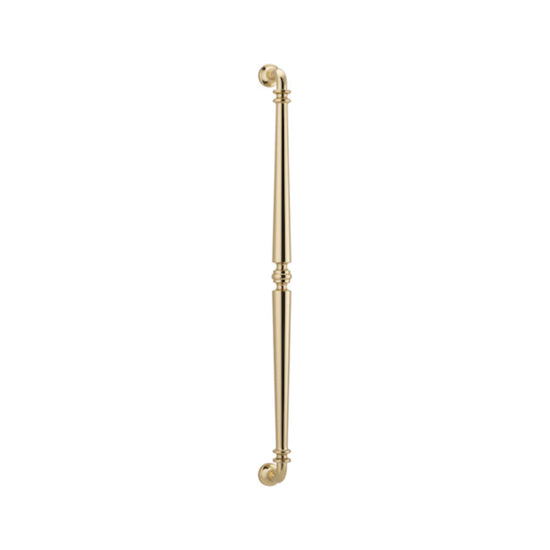 Pull Handle Sarlat Polished Brass L638xW32xP72mm BP35mm CTC600mm in Polished Brass