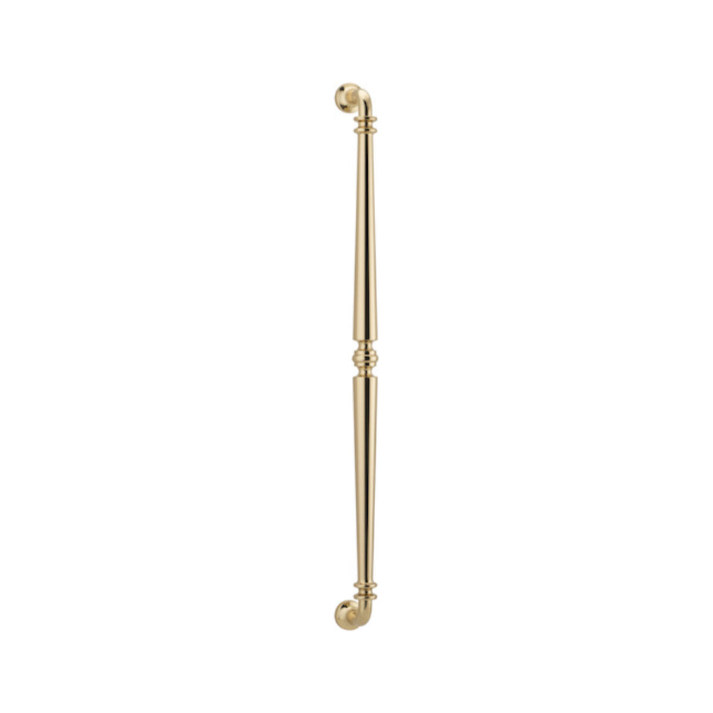 Pull Handle Sarlat Polished Brass L638xW32xP72mm BP35mm CTC600mm in Polished Brass