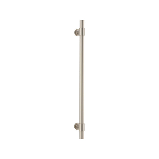 Pull Handle Helsinki Satin Nickel L560xD22xP66mm BP35mm CTC450mm in Satin Nickel