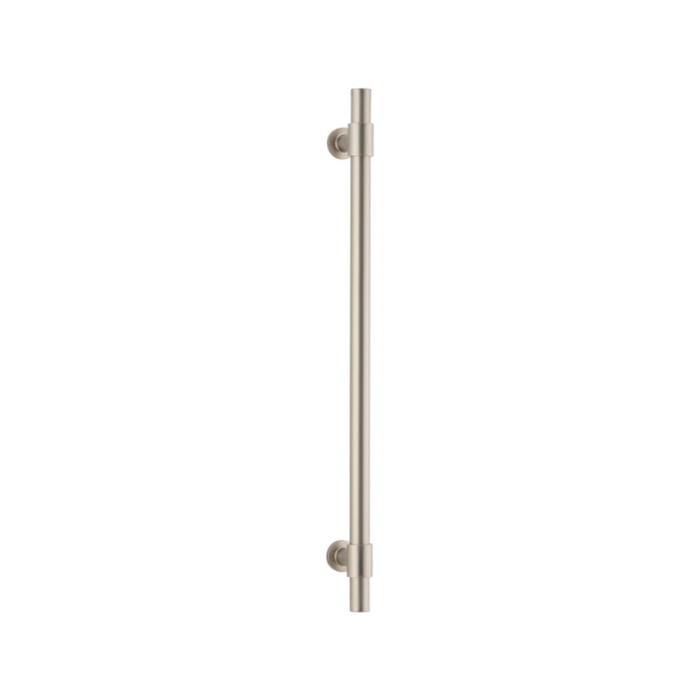 Pull Handle Helsinki Satin Nickel L560xD22xP66mm BP35mm CTC450mm in Satin Nickel