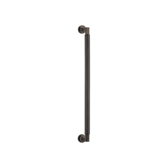 Pull Handle Brunswick Signature Brass L458xW22xP63mm BP35mm CTC450mm in Signature Brass