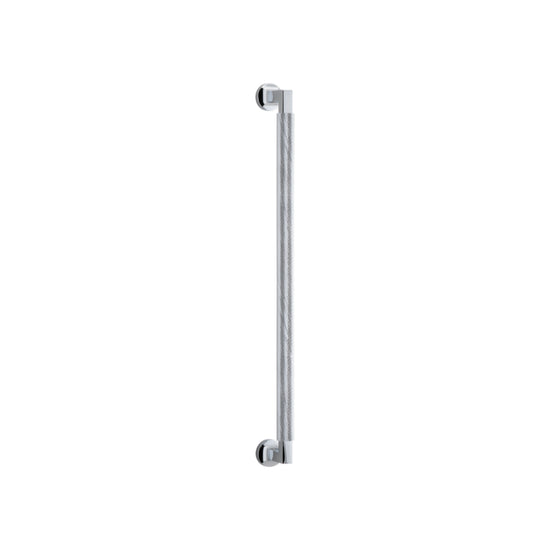 Pull Handle Brunswick Polished Chrome L458xW22xP63mm BP35mm CTC450mm in Polished Chrome