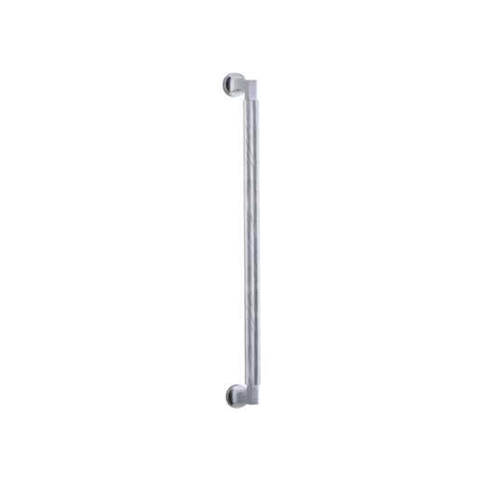 Pull Handle Brunswick Brushed Chrome L458xW22xP63mm BP35mm CTC450mm in Brushed Chrome