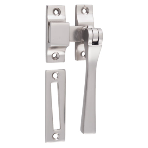 Casement Fastener Square Satin Nickel W35xP30 in Satin Nickel