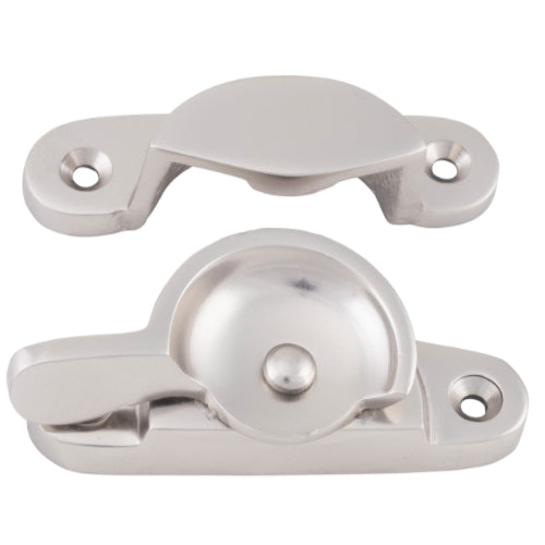 Sash Fastener Classic Satin Nickel L65xW25mm in Satin Nickel