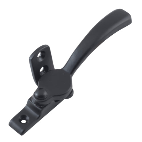 Wedge Fastener Matt Black L90xW20xP30mm in Matt Black