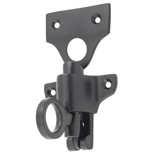 Fanlight Catch Matt Black H50xW59mm in Matt Black