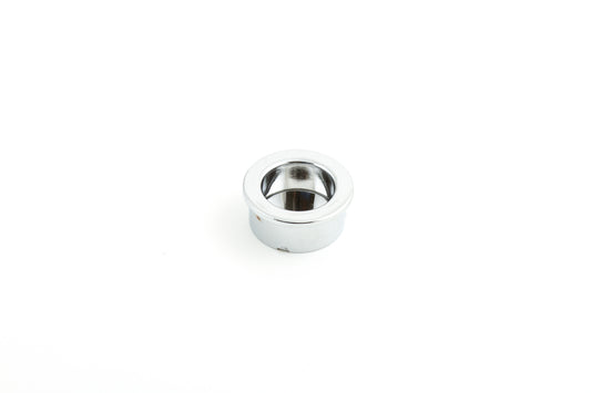 Castella Round Sliding Door Flush Pull - Polished Chrome / 30mm in Polished Chrome