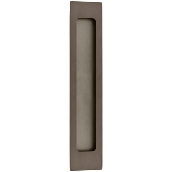 Flush Pull Rectangular Signature Brass H225xW45xP2.5mm in Signature Brass