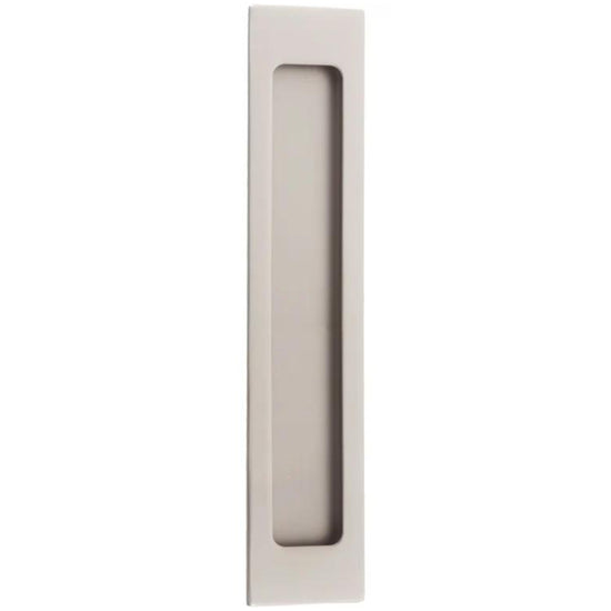 Flush Pull Rectangular Satin Nickel H225xW45xP2.5mm in Satin Nickel