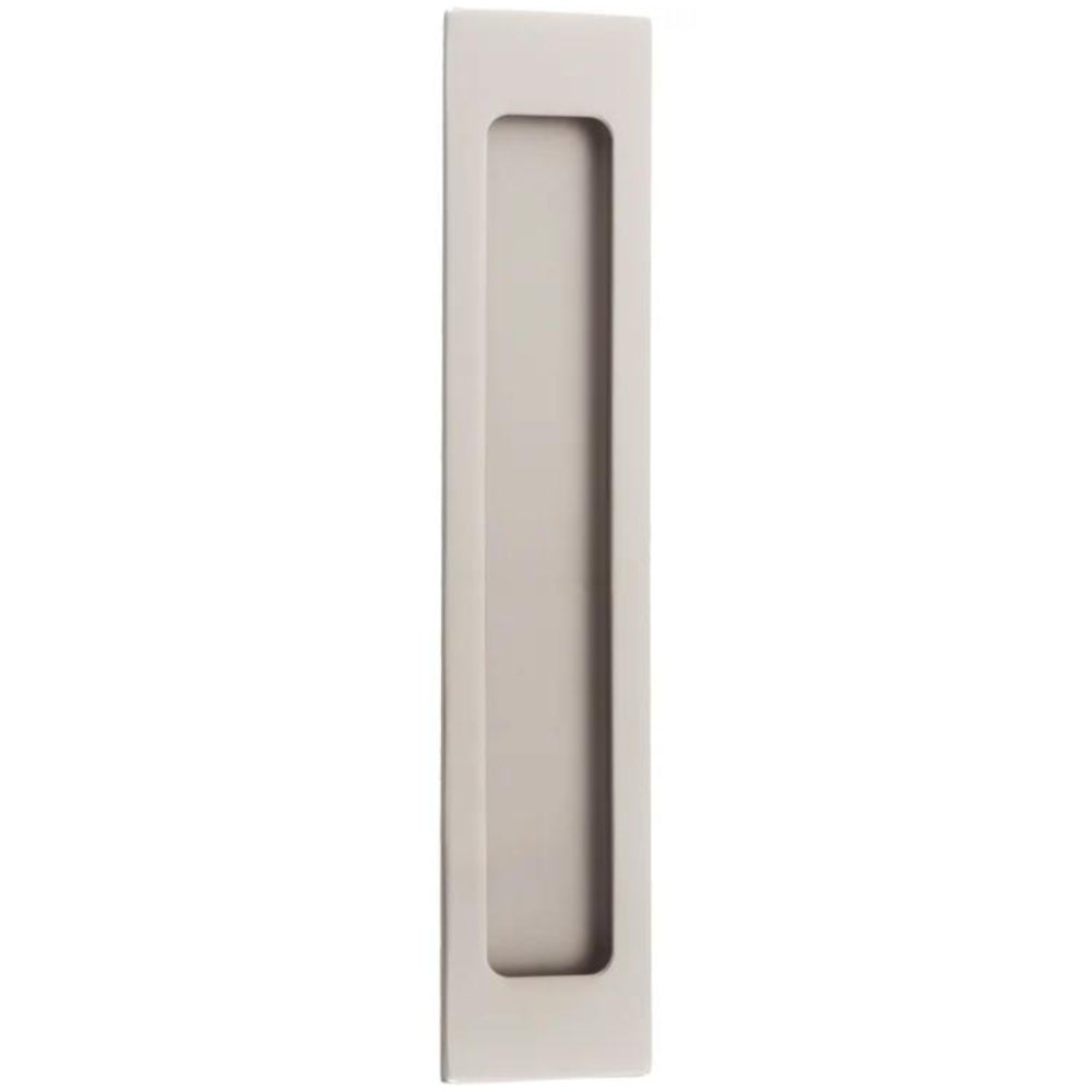 Flush Pull Rectangular Satin Nickel H225xW45xP2.5mm in Satin Nickel