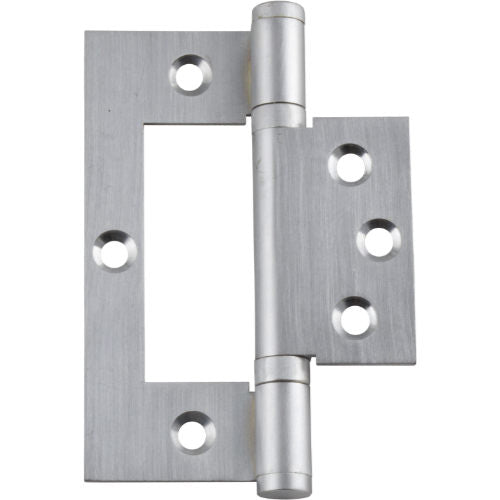 Hinge Hirline Satin Chrome H100xW49xT2.5mm in Satin Chrome