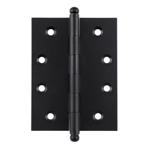 Hinge Loose Pin Matt Black H100xW75xT3mm in Matt Black