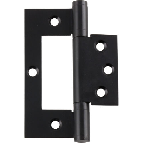 Hinge Hirline Matt Black H100xW49xT2.5mm in Matt Black