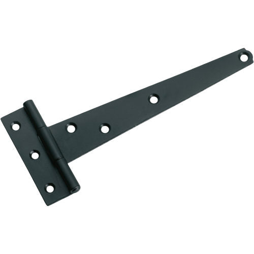 Cabinet Hinge Iron Strap Matt Black H72xL150xW24mm in Matt Black