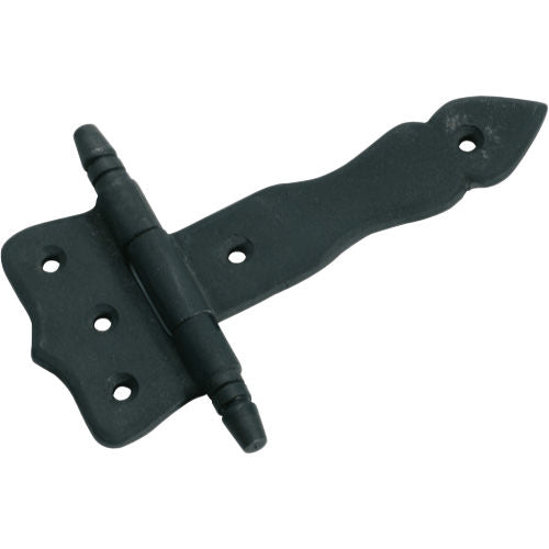 Cabinet Hinge Iron Matt Black H58xL90xW39mm in Matt Black