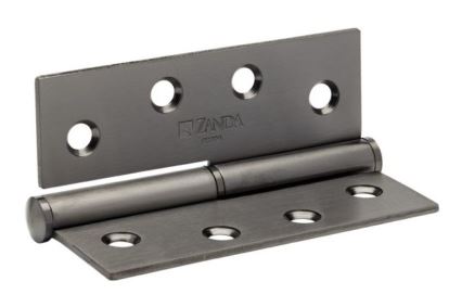 GN Lift Off Hinge, 100 x 75 x 2.5mm - LH in Graphite Nickel