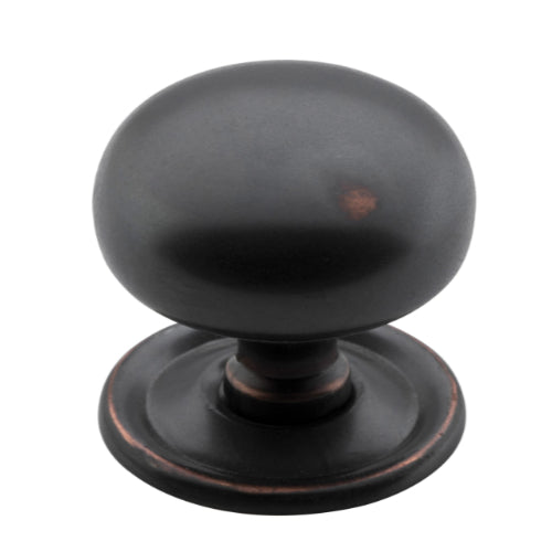 Cupboard Knob Classic Antique Copper D38xP36mm in Antique Copper