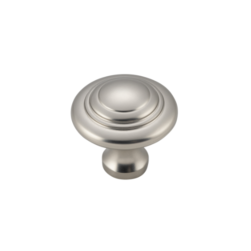 Cupboard Knob Domed Satin Nickel D25xP24mm in Satin Nickel