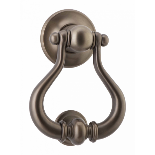 Door Knocker Sarlat Signature Brass H137xW115xP60mm BP70mm in Signature Brass