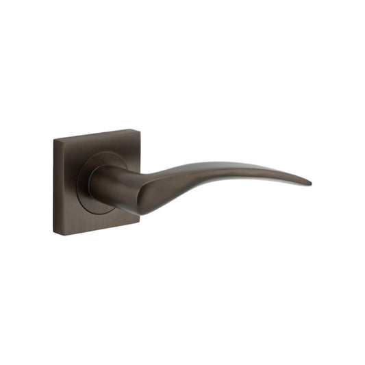 Door Lever Oxford Square Rose Pair Signature Brass H52xW52xP60mm

(Latch/Lock Sold Separately) in Signature Brass