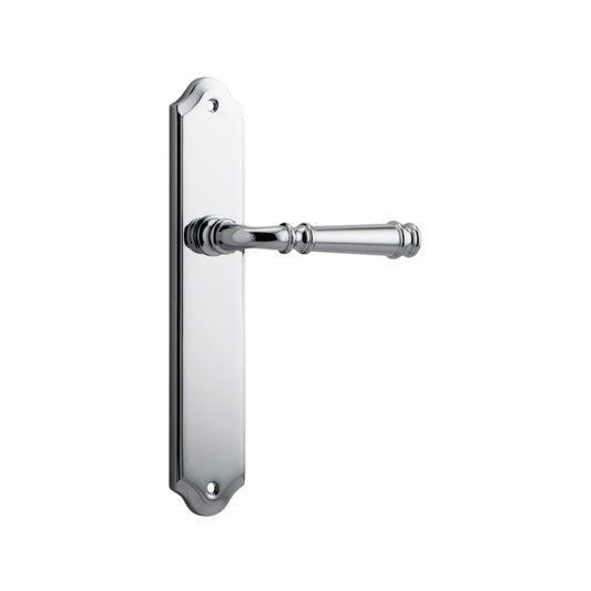 Door Lever Verona Shouldered Latch Polished Chrome H237xW50xP59mm in Polished Chrome