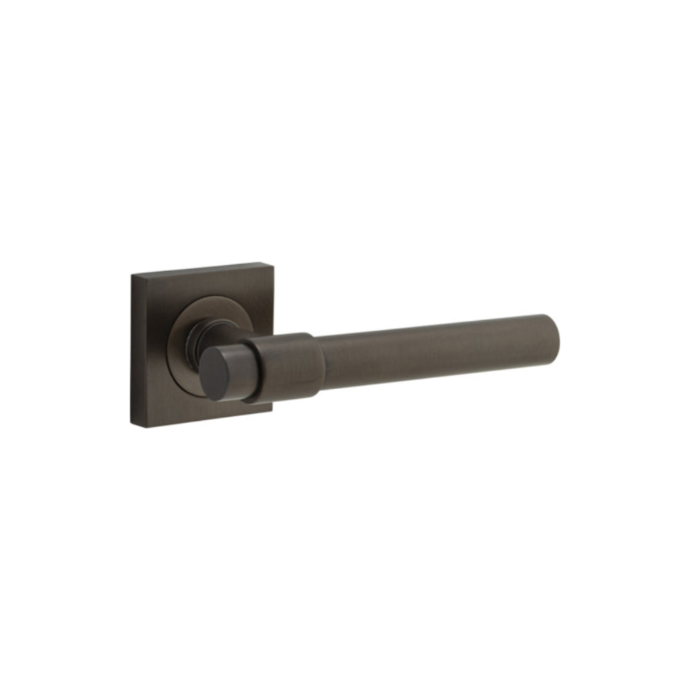 Door Lever Helsinki Square Rose Signature Brass H52xW52xP44mm

(Latch/Lock Sold Separately) in Signature Brass