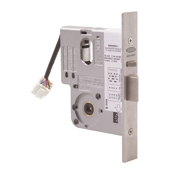 12-24VDC 60MM ELECTRIC MORTICE LOCK PRIMARY LOCK MONITORED NO CYLINDER in Satin Chrome