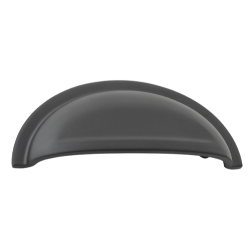 Drawer Pull Sarlat Matt Black H38xL96mm CTC64mm in Matt Black