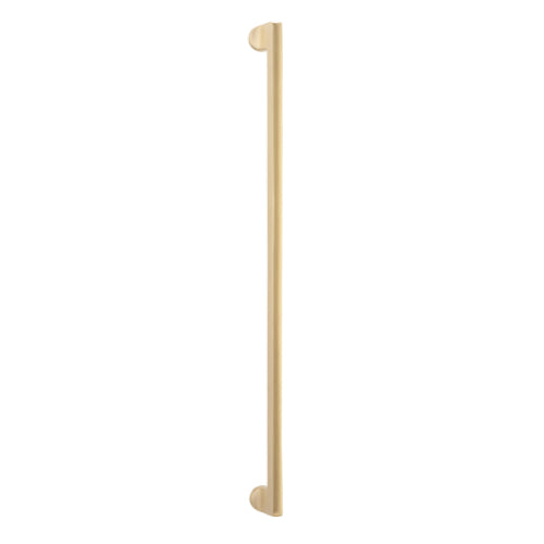 Pull Handle Baltimore Brushed Brass L635xW13xP64mm BP35mm CTC600mm in Brushed Brass