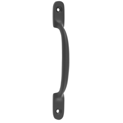 Pull Handle Standard Matt Black L125xP26mm in Matt Black