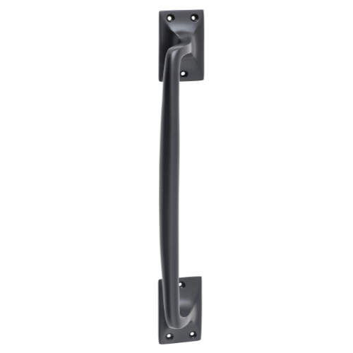 Pull Handle Classic Offset Matt Black H305xW42xP60mm in Matt Black