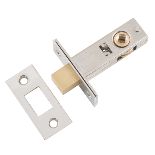 Privacy Bolt Polished Nickel Backset 45mm in Polished Nickel