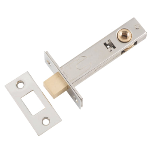 Privacy Bolt Polished Nickel Backset 70mm in Polished Nickel