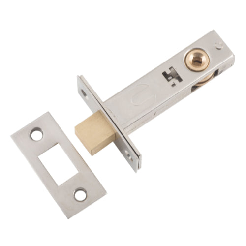 Privacy Bolt Satin Nickel Backset 60mm in Satin Nickel