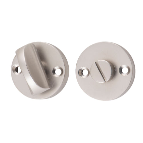 Privacy Turn Round Satin Nickel D35mm in Satin Nickel