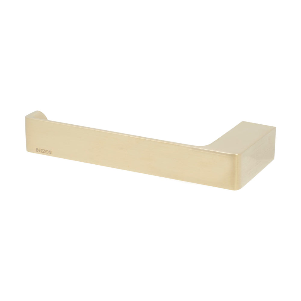 Rubie Toilet Roll Holder Left Hand in Satin Brass