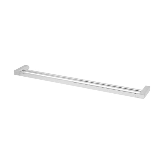 Rubie Double Towel Rail - 800mm in Chrome Plated