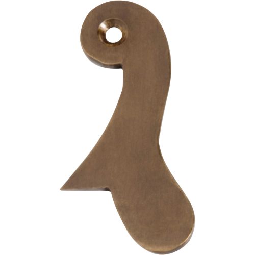 Sash Drop Antique Brass H60xW30mm in Antique Brass