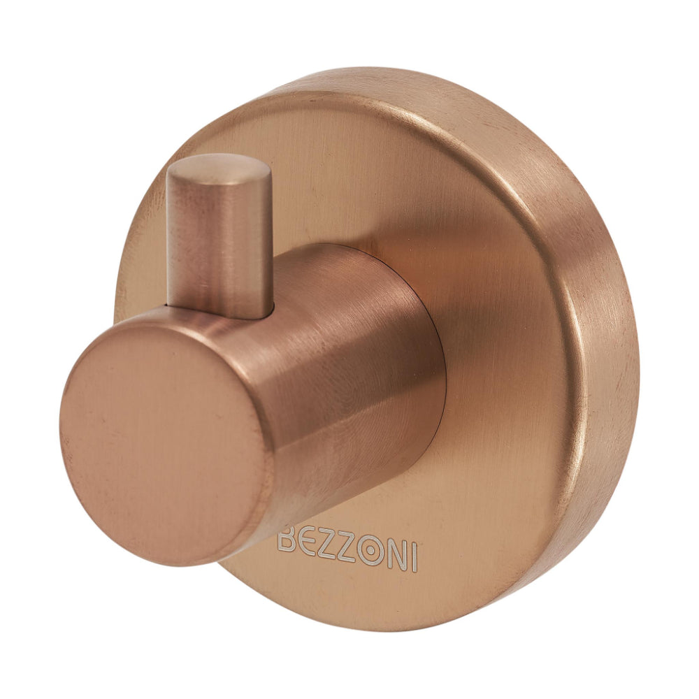 Stream Robe Hook in Satin Copper