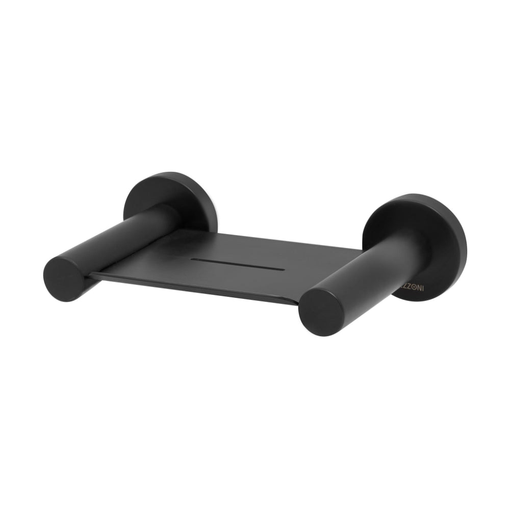 Stream Soap Holder (Metal) in Matt Black