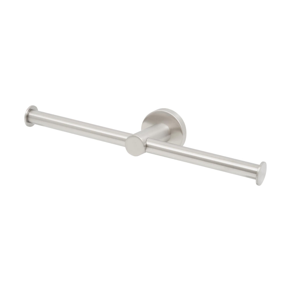 Stream Double Toilet Roll Holder in Satin Nickel