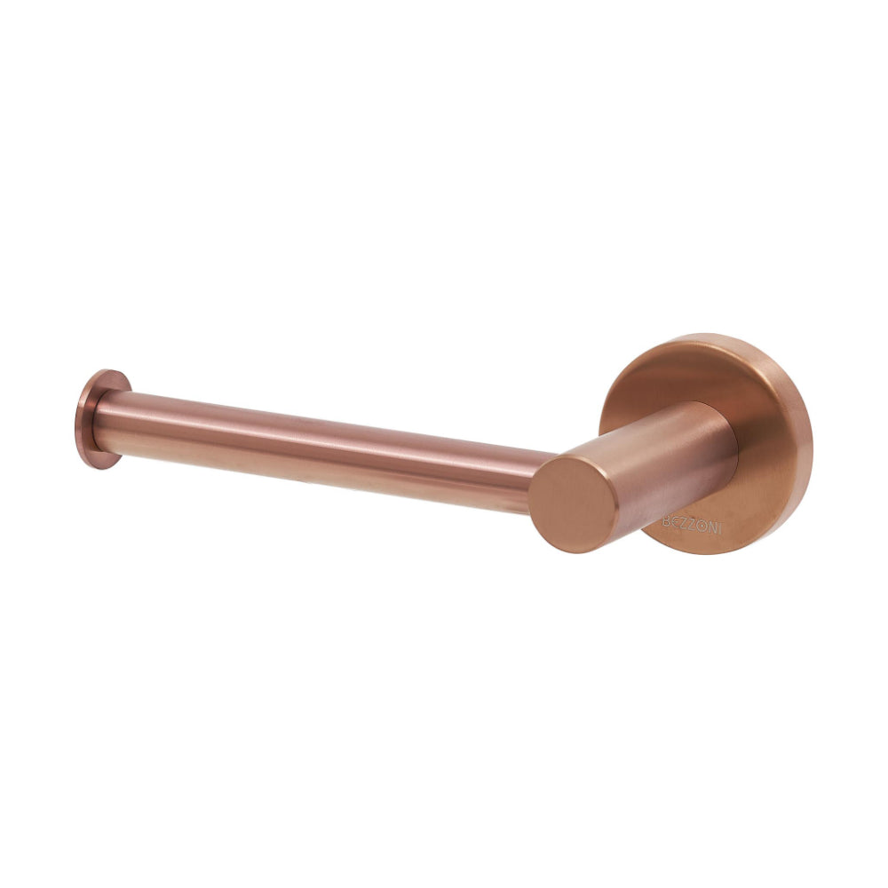 Stream Toilet Roll Holder Left Hand in Satin Copper