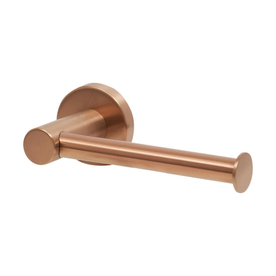 Stream Toilet Roll Holder Right Hand in Satin Copper