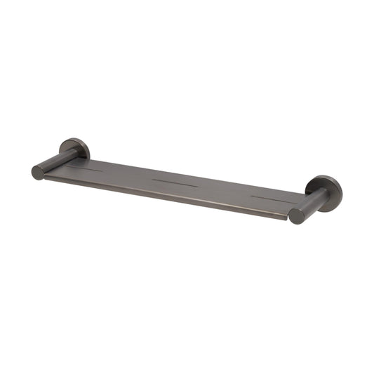 Stream Shower Shelf  (Metal) in Gun Metal