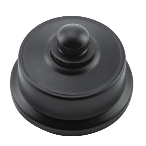 Dimmer Federation Matt Black D62xP38mm in Matt Black