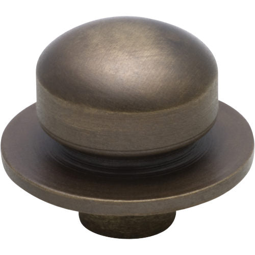 Component Dimmer Knob Antique Brass in Antique Brass