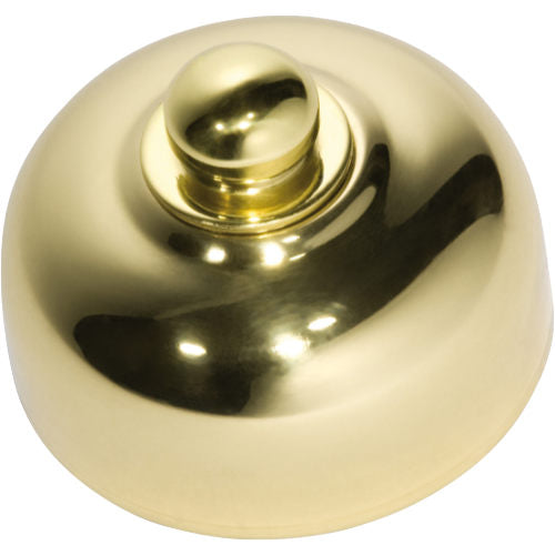 Dimmer LED 250T Traditional Polished Brass D50xP40mm in Polished Brass